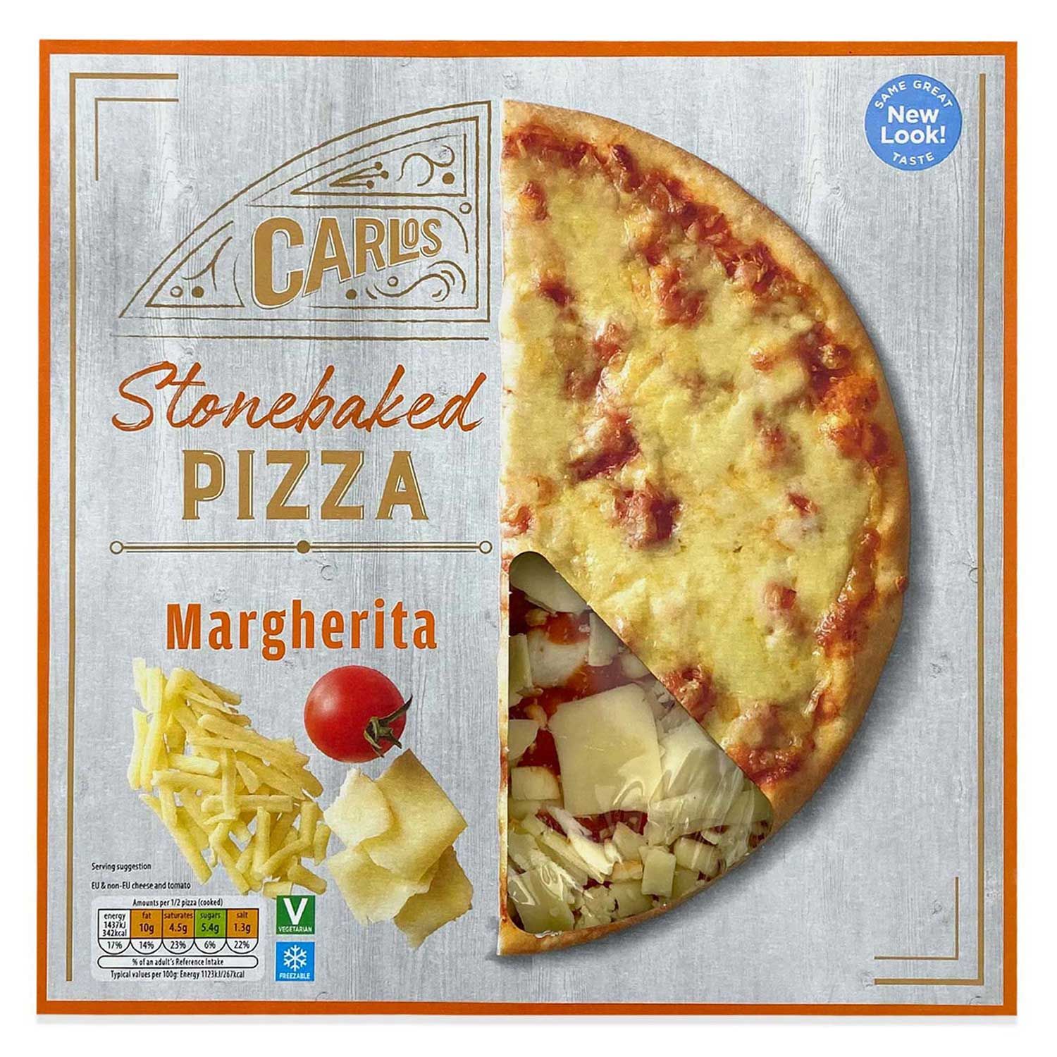 Stonebaked Margherita Pizza 305g Carlos